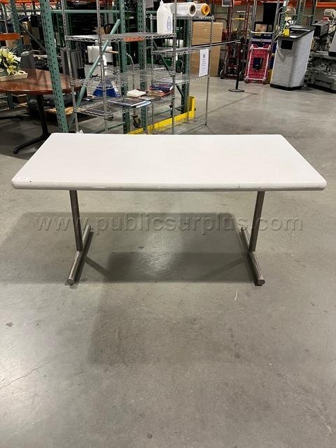 Wood and Metal Table-DD4-DM