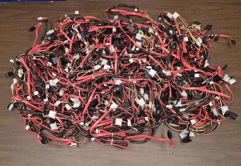50 SATA and Power Supply Adapter Cables
