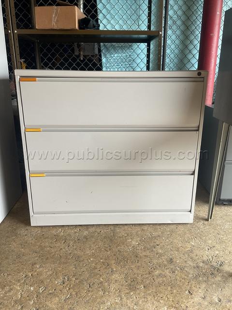 1-3 Drawer Lateral File Cabinet Lot # 4645