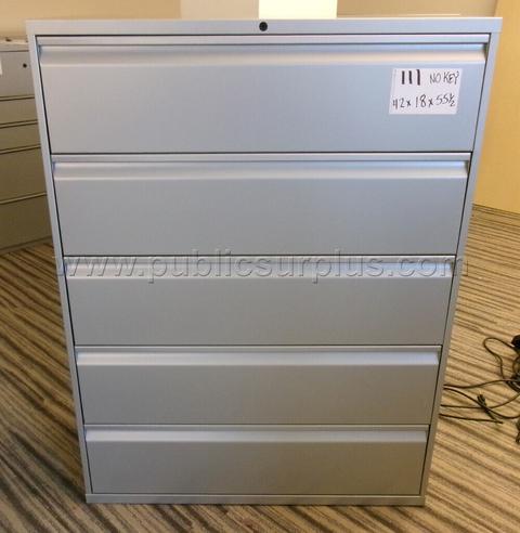 5 Drawer Metal Cabinet (#111)