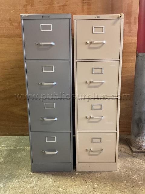 2-4 Drawer File Cabinet Lot # 4651