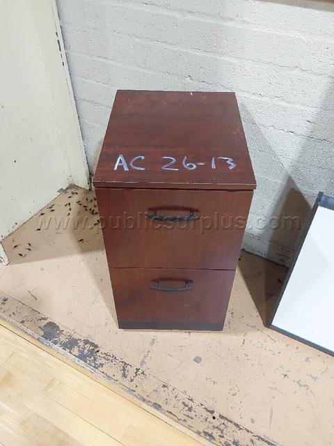 2 drawer wood file cabinet on wheels
