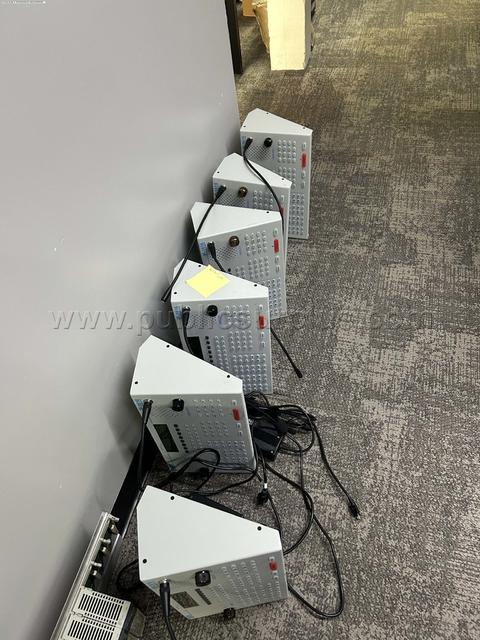 6 Telex IP 1616 radio consoles