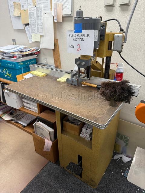 LOT 2 - CHALLENGE JF PAPER DRILL