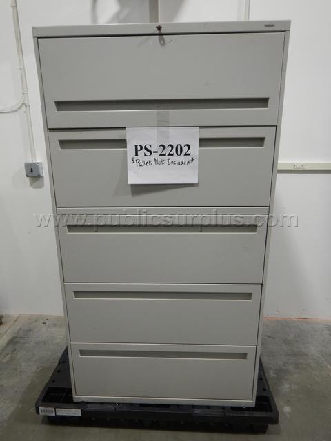 Lateral 5-Drawer File Cabinet*
