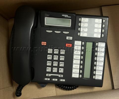 Lot of 6 Nortel Networks Office Desk Phones
