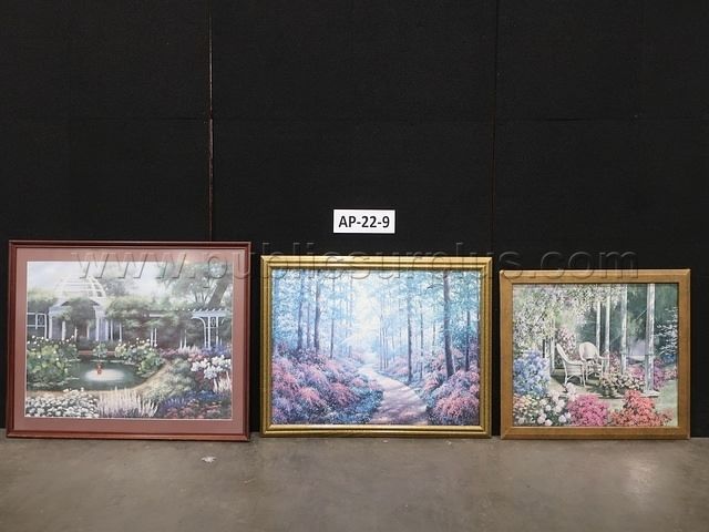 ASST PICTURE FRAMES (3 TOTAL) ~ AP-22-9 (R46B) — photo 1