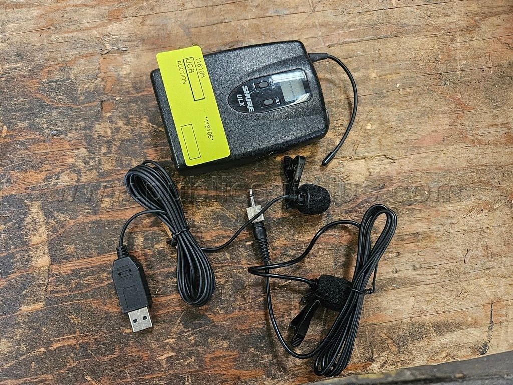 Shure ULX1 J1 and 2 Mics (118106) — photo 1