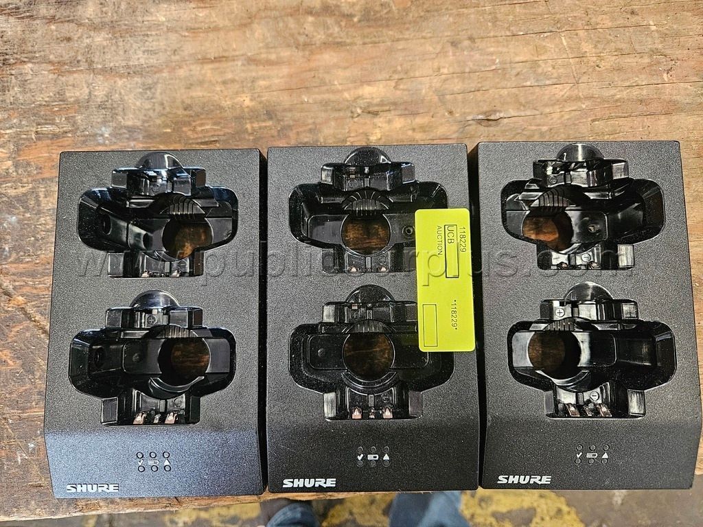 3 - Shure SBC200 Chargers (118229) BID IS PER CHARGER — photo 1