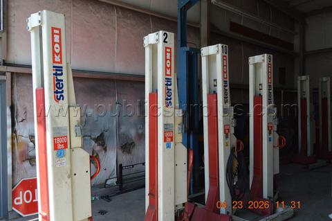 Stertil-Koni portable lift (Set of 4- 6000177, 6000166, 6000163, 6000157)