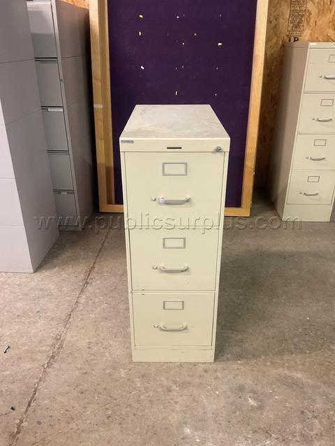 1-3 Drawer File Cabinet Lot # 4695