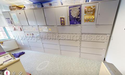 3-5 Drawer Lateral File Cabinet Lot # 4696