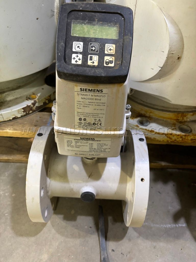 Siemens 4" Flow Meter — photo 1