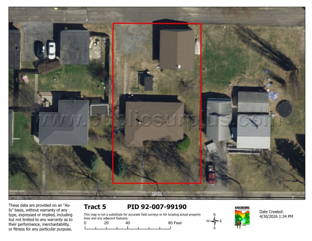 Koochiching County Tax-Forfeiture Tract 5 (PID 92-007-99190) — photo 1