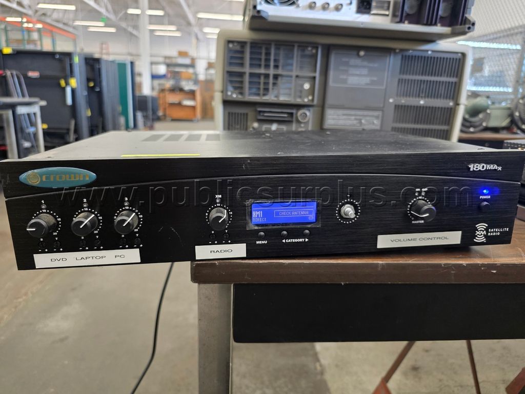 Crown 180Max Mixer/Amp (118258) — photo 1