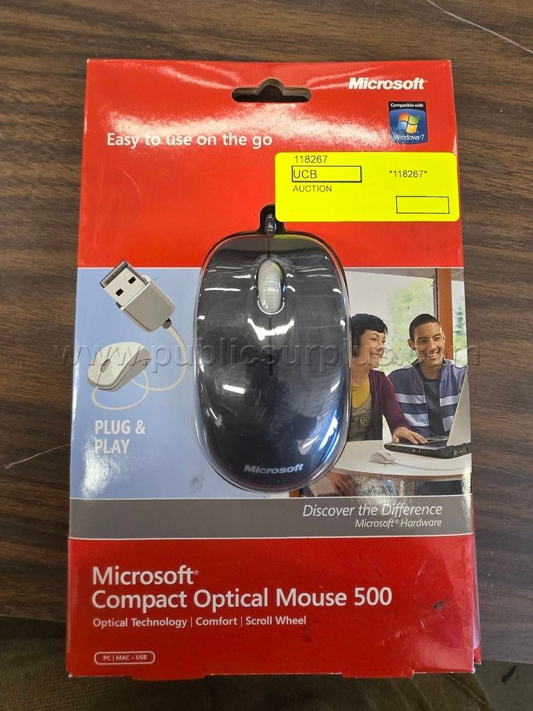 Microsoft Compact Optical Mouse 500 (118267) — photo 1