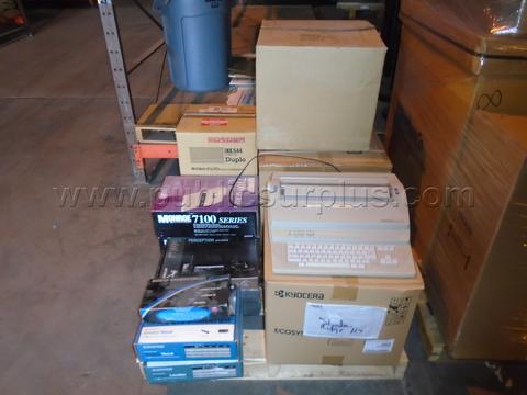 MISCELLANEOUS MICROPHONE & 10 KEY ADDING & ELECTRIC TYPE WRITER .... ECT