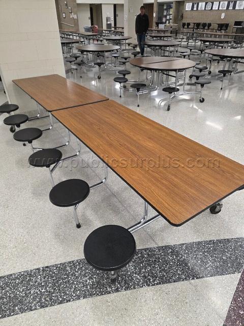 12' 12 Seat Lunchroom Tables 14 total