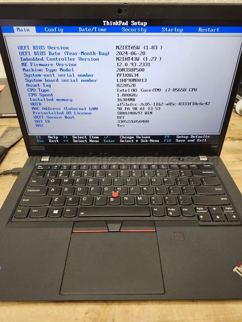 Lenovo ThinkPad T490