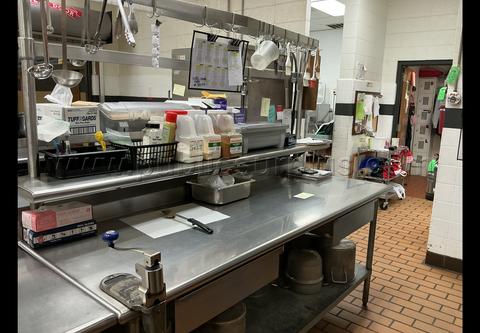 Stainless Steel Prep Table W/ Drawers