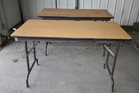 2- 4' Folding Tables