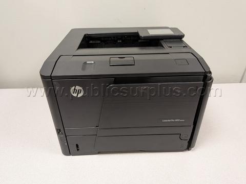 Damaged HP LaserJet Pro 400 M401dn