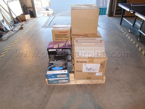 MISCELLANEOUS1 MICROPHONE & 2 Monroe 700 Series & ELECTRIC TYPE WRITER .... ECT
