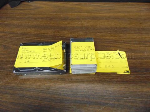 Hard Drive Memory Lot #4920