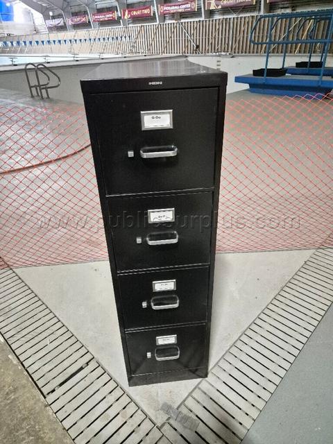 4-Drawer Tall File Cabinet HON