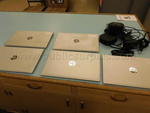 1 LOT OF 5 HP PROBOOKS