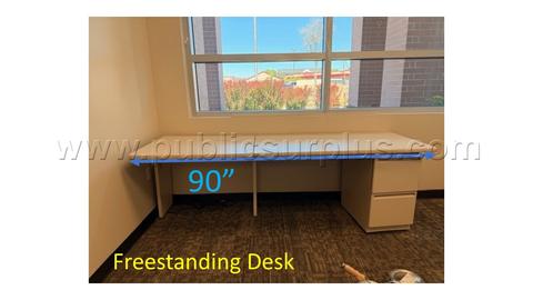 Freestanding Office Desk