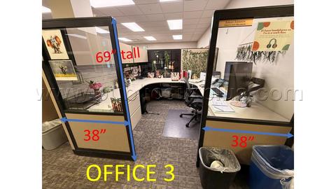 Office 3 - Cubicle office workstation
