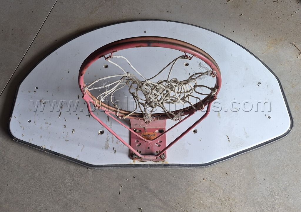 Backboard and Basketball Hoop — photo 1