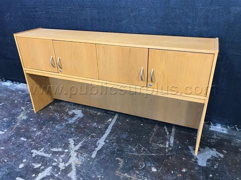 71" Long Wood Overhead Cabinet