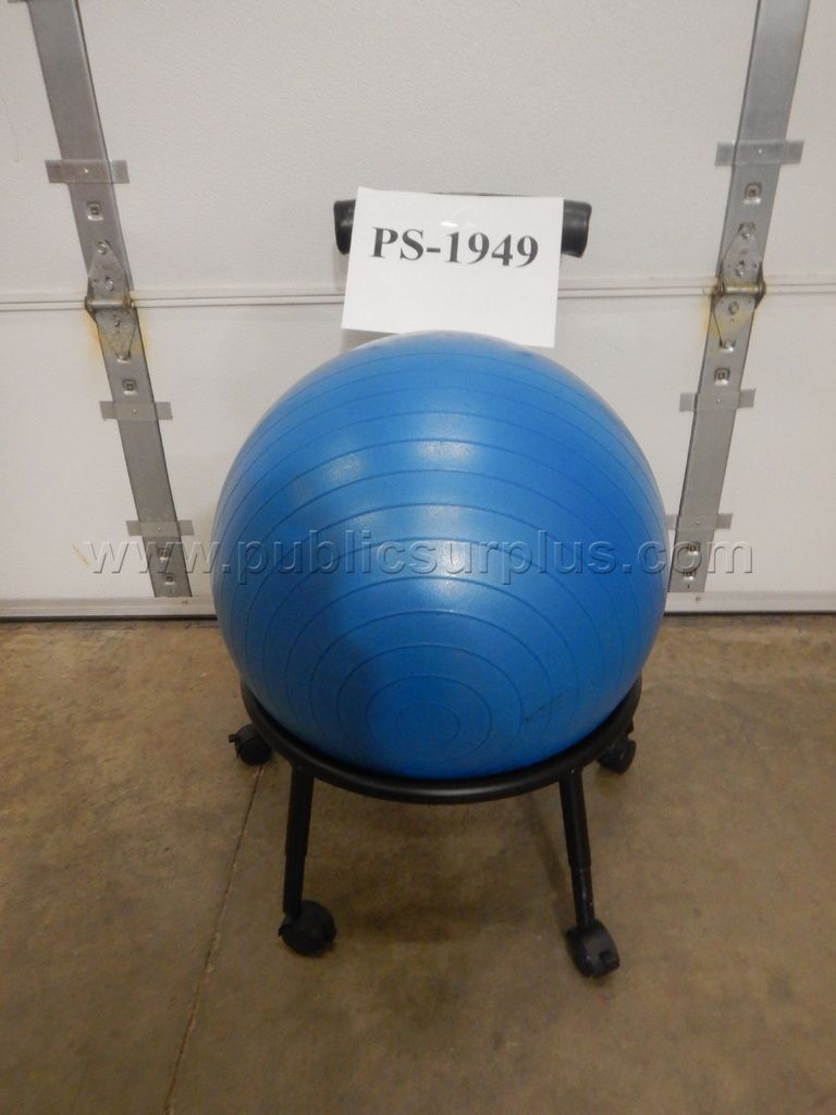 Rolling Balance Ball Chair — photo 1