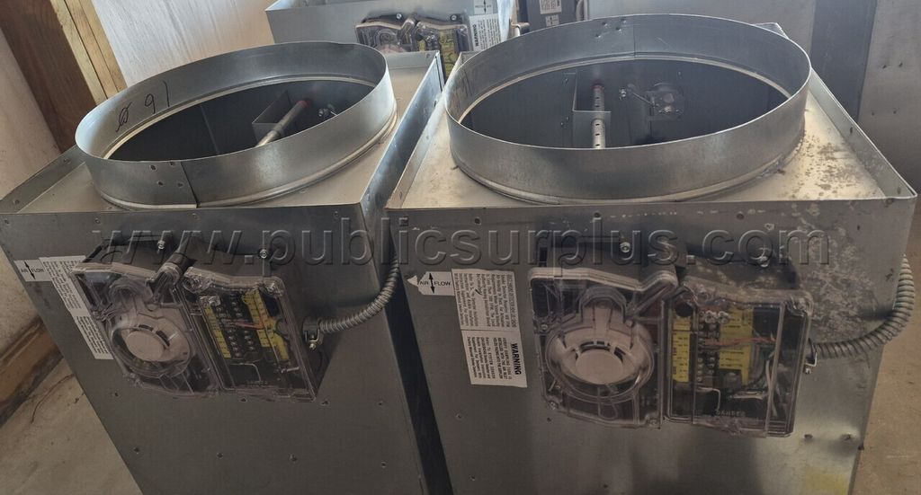 16" Round Ruskin Fire and Smoke Damper — photo 1