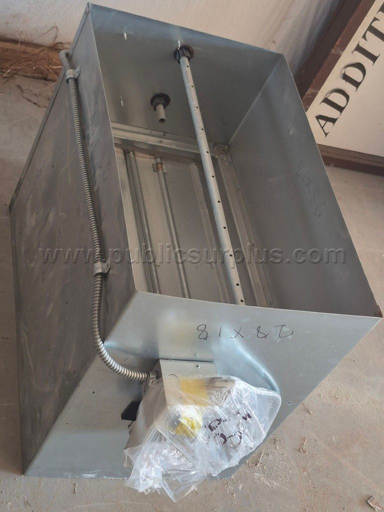 28" x 18" Ruskin Fire and Smoke Damper — photo 1