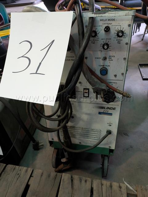Lot #31  Linde welder