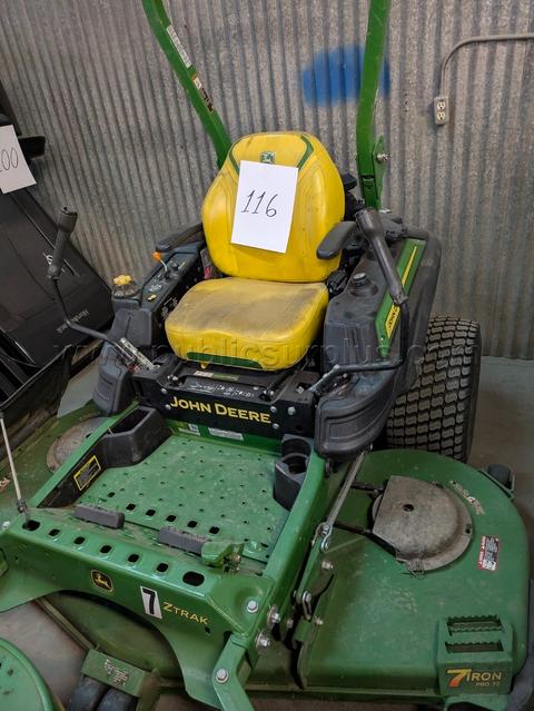 Lot #116 John Deer Mower