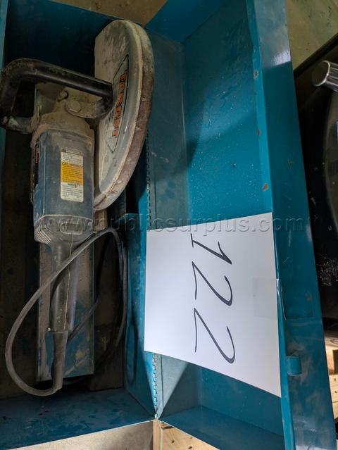 Lot #122 Electric Concrete Saw