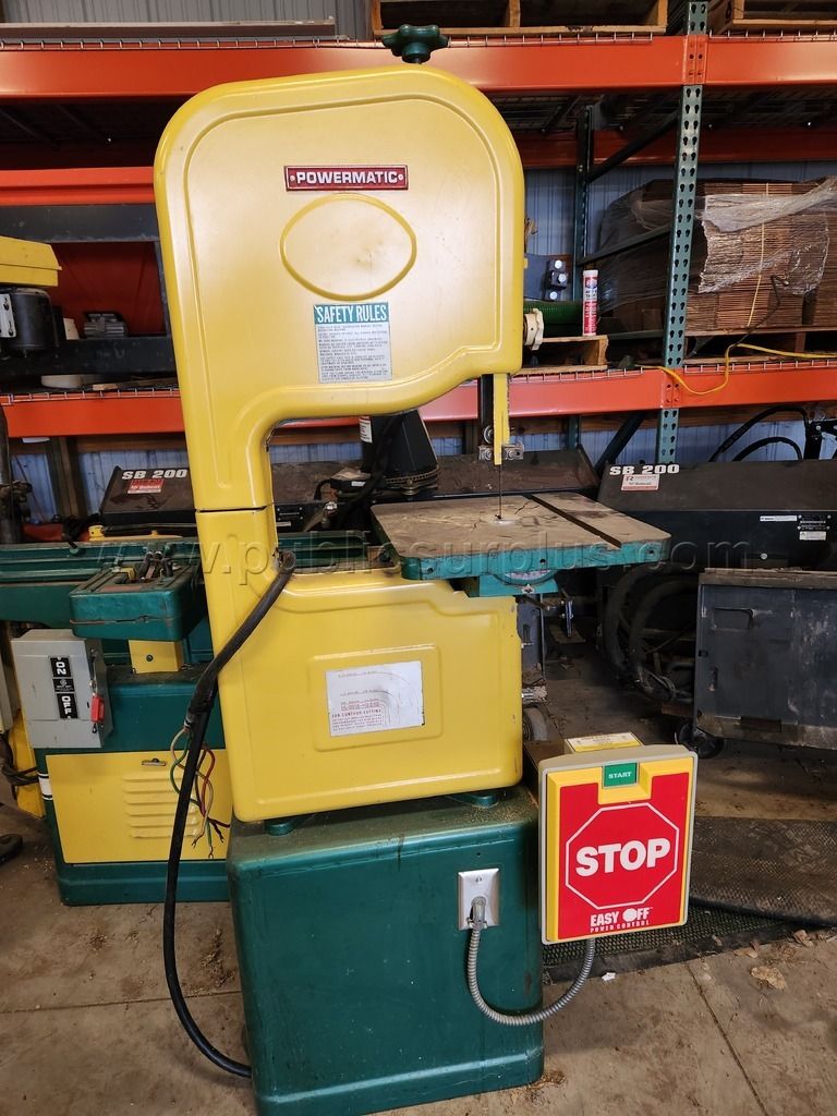 Powermatic model143 bandsaw — photo 1