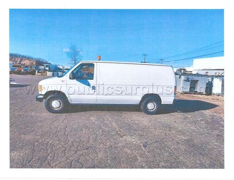 1997 White E-150 Ford Cargo Van - #2431