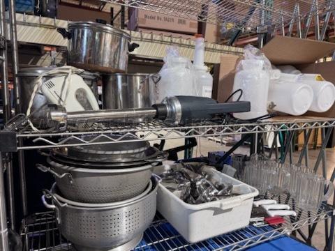 Lot Culinary/Kitchen Items and Immersion Blender