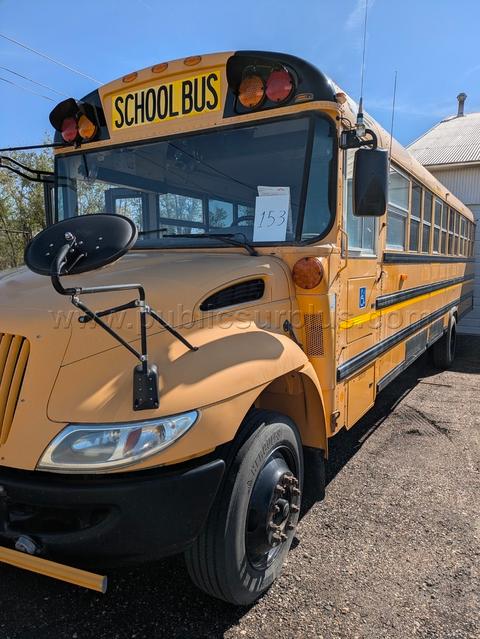 Lot #153 International School Bus