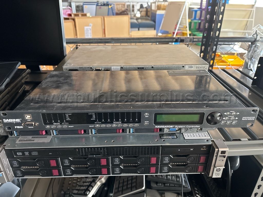 Sabine Navigator NAV4802 - Multi-Function DSP System Processor — photo 1