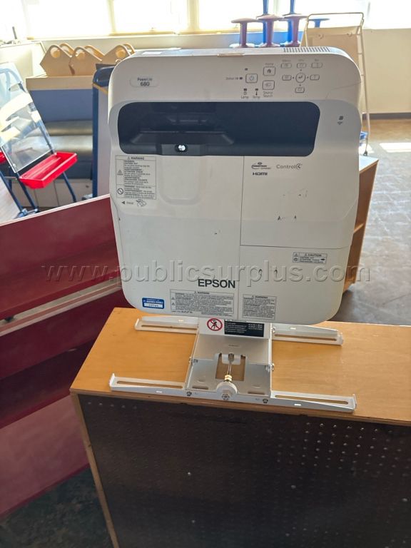 Epson PowerLite 680 - Ultra-Short-Throw Presentation Projector — photo 1