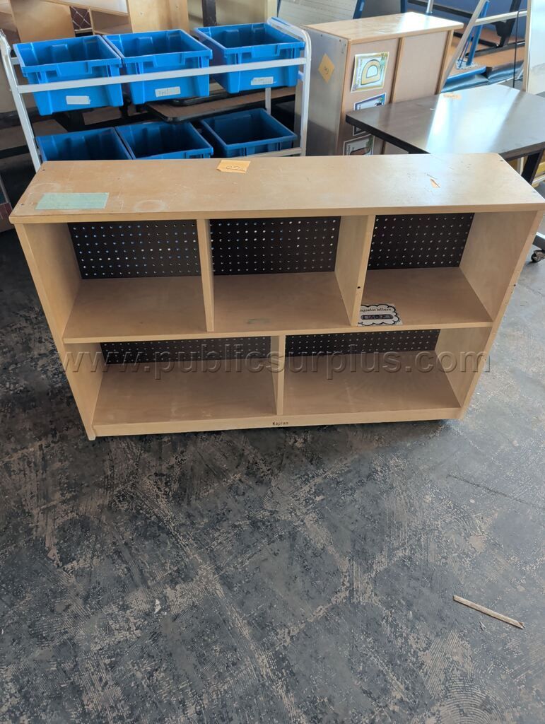 Kaplan Early Learning Wooden Classroom Storage Unit — photo 1