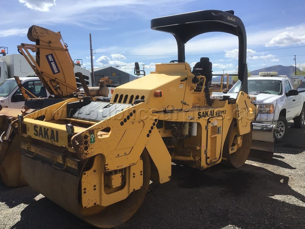 2008 SAKAI ASPHALT ROLLER. UNIT#336 — photo 1