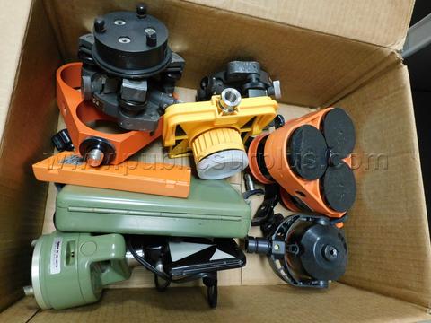 1 LOT OF OLD SURVEY EQUIPMENT