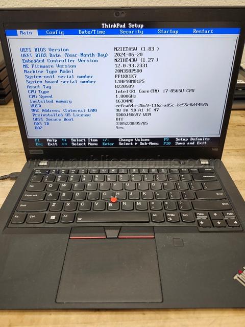 Lenovo ThinkPad T490
